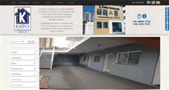 Desktop Screenshot of imobiliariakaito.com.br